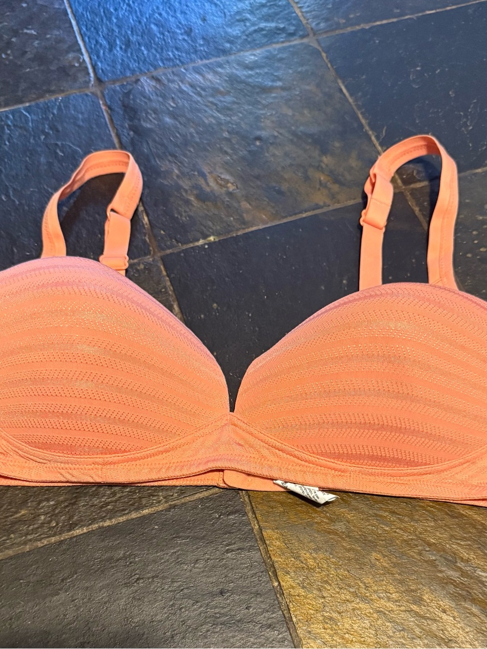 Warner's Coral Peach Molded Cup Bra